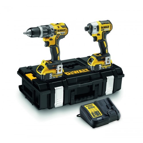 DEWALT - DCK266P2 Σετ Brushless Δραπ/δο Kρουστικό 18V (DCD796)-Παλμικό Kατσαβίδι 18V (DCF887) 2x5.0A