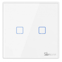 Sonoff T2EU2C-RF Έξυπνος διακόπτης αφής τοίχου απομακρυσμένης χρήσης δύο εντολών