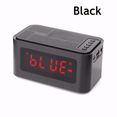 Ηχείο Bluetooth, Ρολόι, Ξυπνητήρι Ραδιόφωνο με MicroUSB, USB, AUX - Desktop Alarm Clock BT 5W