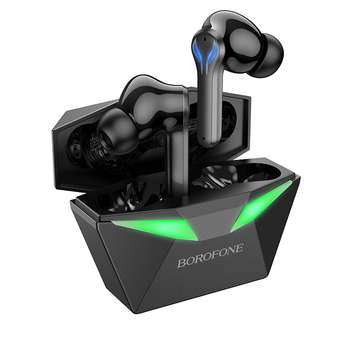 Borofone TWS Bluetooth Earphones BW24 Magic Waves Black