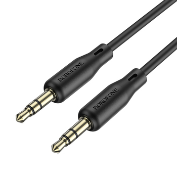 Borofone Cable BL18 - jack 3,5mm to jack 3,5mm - 1m black