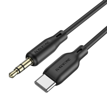 Borofone Cable BL18 - jack 3,5mm to Type C - 1m black