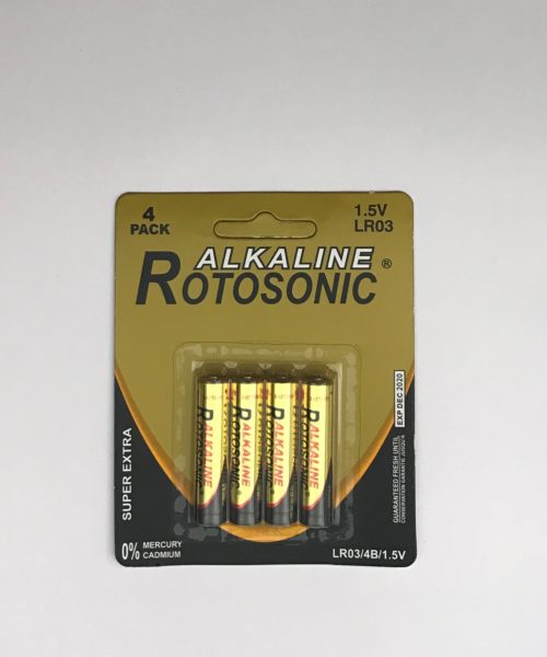 Μπαταρία Αλκαλική Rotosonic ΑΑΑ, LR03 1.5V