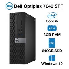 REFURBISHED DELL OptiPlex 7040 SFF i5-6600/8GB/250SSD/DVD/W10P