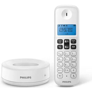 PHILIPS D1611W/GRS ΑΣΥΡΜΑΤΟ ΤΗΛΕΦΩΝΟ ΛΕΥΚΟ