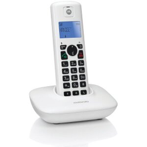 MOTOROLA T401+ WHITE GR ΑΣΥΡΜΑΤΟ ΤΗΛΕΦΩΝΟ ΦΡΑΓΗ ΑΡΙΘΜΩΝ ΑΝΟΙΧΤΗ ΑΚΡΟΑΣΗ DO NOT DISTURB