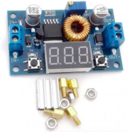 5A 75W DC-DC Adjustable Step-down Module Step Down Modules with Voltmeter