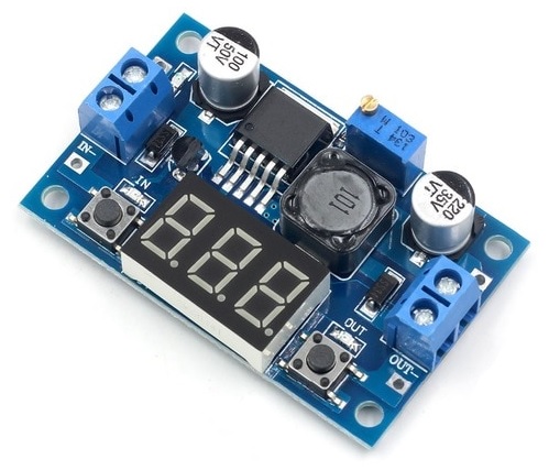 LM2596 2Α STEP DOWN DC-DC CONVERTER WITH DISPLAY