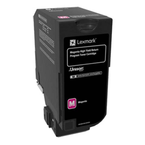 LEXMARK CS725 MAGENTA RET. P. TONER CRTR HC (74C2HM0) (LEX74C2HM0)