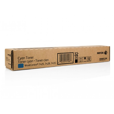 XEROX WC 7425/28/35 TONER CRTR CYAN (15k) (006R01398) (XER006R01398)