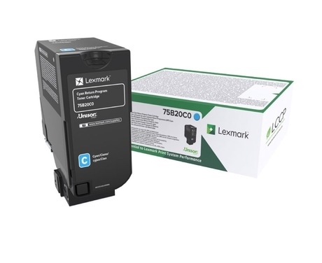 LEXMARK CS727/CS728/CX728 TONER CYAN 10K (75B20C0) (LEX75B20C0)