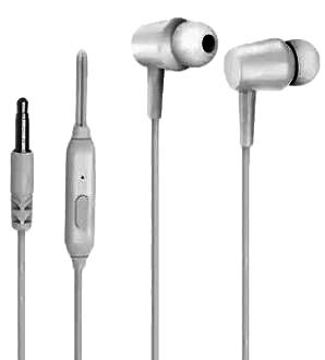 XO EP57 in-ear 3.5mm Handsfree Άσπρο