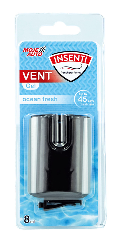 MOJE AUTO αρωματικό αεραγωγών αυτοκινήτου 15-552, ocean fresh, gel, 8ml 15-552