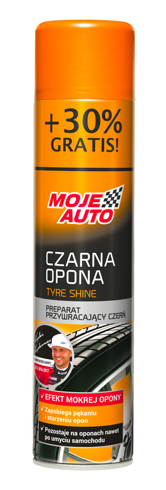 MOJE AUTO γυαλιστικό σπρέι ελαστικών 19-022, 520ml 19-022