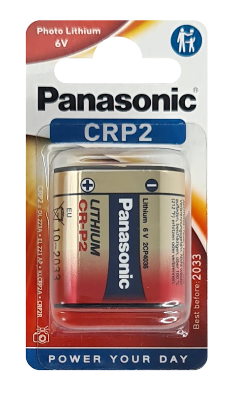 PANASONIC μπαταρία λιθίου, CRP2, 6V, 1τμχ 5410853017134