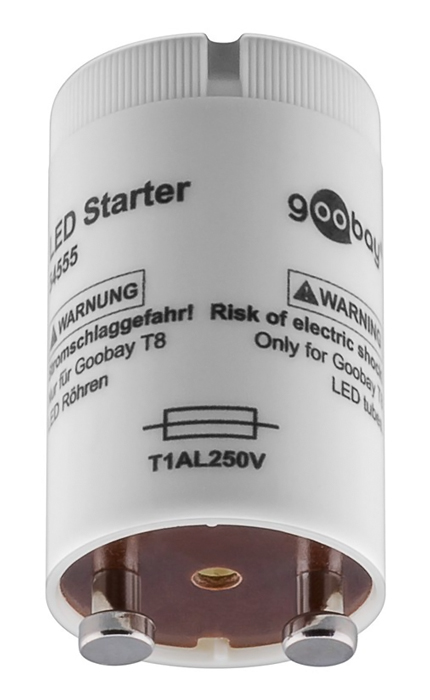 GOOBAY LED starter 54555 για λάμπες T8 LED tube, 30W, IP20 54555