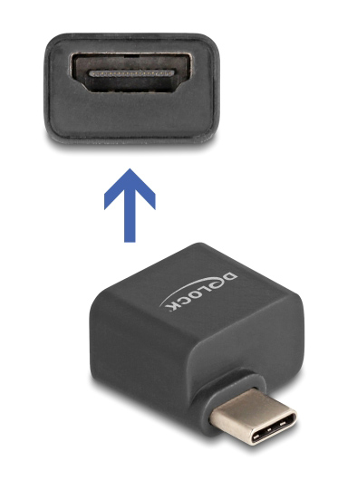 DELOCK αντάπτορας USB-C σε HDMI 64256, 4K/30Hz, μαύρος 64256