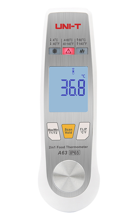 UNI-T ψηφιακό θερμόμετρο τροφίμων A63, -40~250 °C, IP65 A63