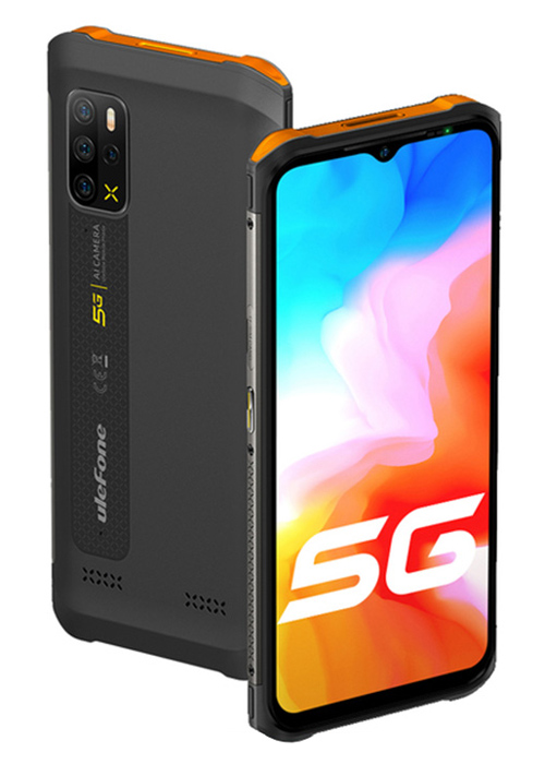 ULEFONE smartphone Armor 12 5G, 6.52", 8/128GB, IP68/IP69K, πορτοκαλί ARMOR12-OR