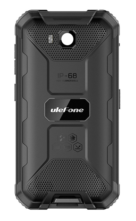 ULEFONE back cover για smartphone Armor X6, μαύρο BCOVER-ARMX6