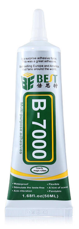 BEST Κόλλα πολλαπλών χρήσεων B-7000, 50ml, διάφανη BST-B-7000-50