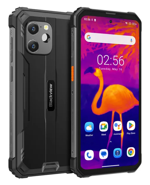 BLACKVIEW smartphone BV8900, θερμική κάμερα, 8/256GB, IP68/IP69K, μαύρο BV8900-BK