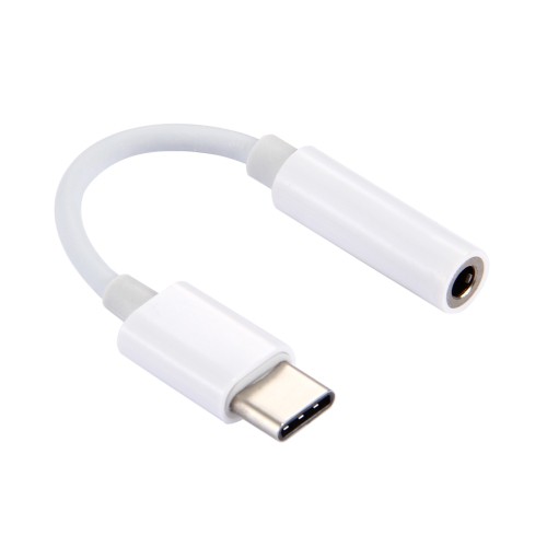 POWERTECH καλώδιο USB-C σε 3.5mm θηλυκό CAB-UC029, CM119B, λευκό CAB-UC029