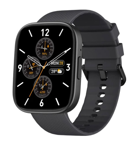 ZEBLAZE smartwatch GTS 3 Plus, heart rate, 2.15" AMOLED, IP68, μαύρο GTS3PLUS-BK