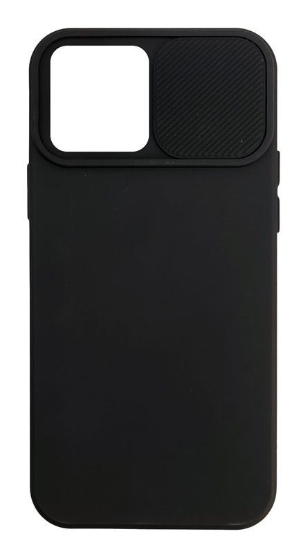 POWERTECH Θήκη Camshield Soft MOB-1879 για iPhone 15, μαύρη MOB-1879