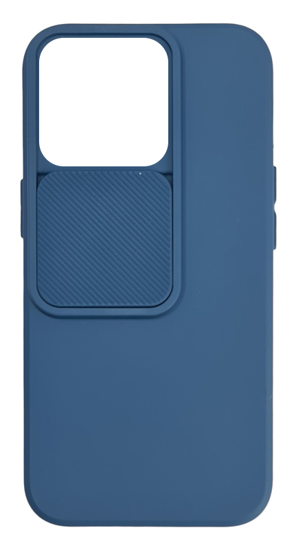 POWERTECH Θήκη Camshield Soft MOB-1885 για iPhone 15 Pro, μπλε MOB-1885