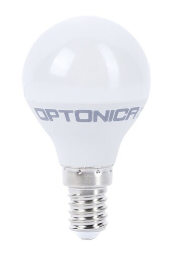 OPTONICA LED λάμπα G45 1403, 5.5W, 2700K, 450lm, E14 OPT-1403