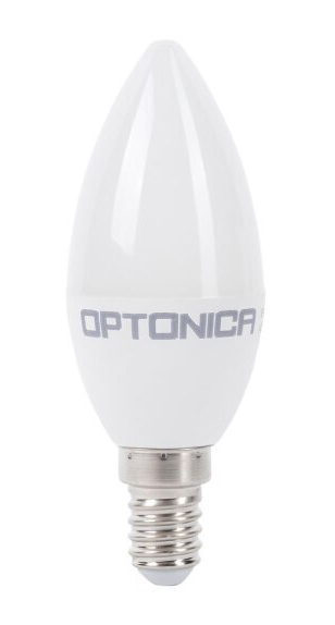 OPTONICA LED λάμπα C37 1425, 5.5W, 6000K, E14, 450lm OPT-1425