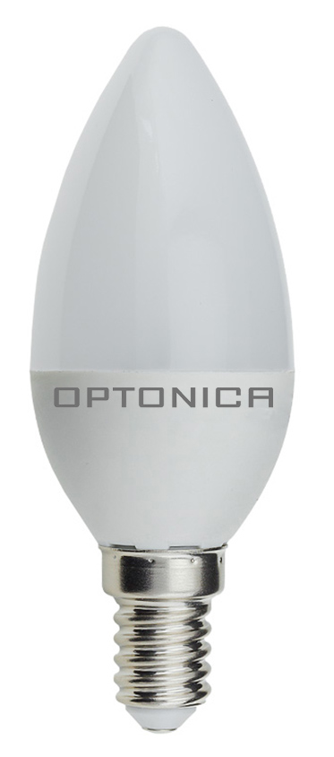 OPTONICA LED λάμπα candle C37 1426, 5,5W, 4500K, E14, 450lm OPT-1426