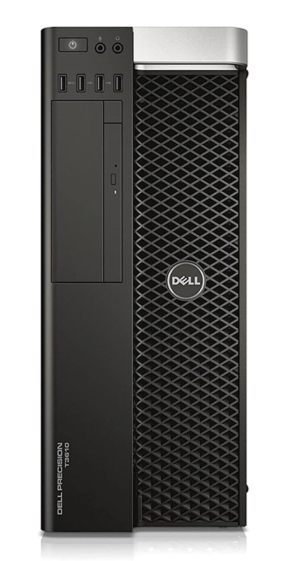 DELL PC Precision T3610 Tower, Refurbished Grade A Repainted, E5-1620 V2, 8GB, 2TB, Quadro K600, DVD, FreeDOS PCM-2166-SQR