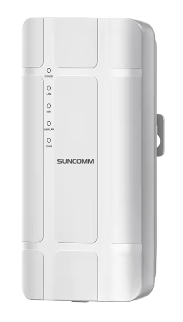 SUNCOMM outdoor 4G LTE CPE QC300K, 300Mbps Wi-Fi, 100Mbps LAN, IP65 QC300K