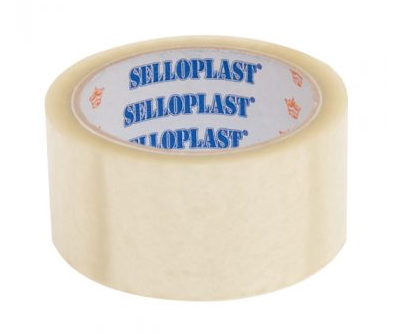 SELLOPLAST Αυτοκόλλητη ταινία SEL-005, διάφανη, 48mm, 60m, 6τμχ SEL-005