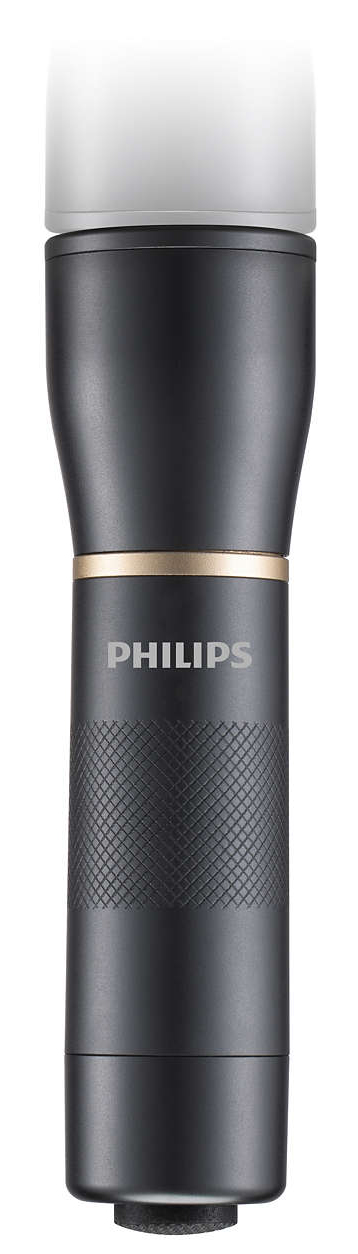 PHILIPS επαγγελματικός φακός LED SFL7000T-10, 7000 series, 400lm, μαύρος SFL7000T-10