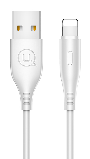 USAMS καλώδιο Lightning σε USB US-SJ266, 10W, 1m, λευκό SJ266USB02