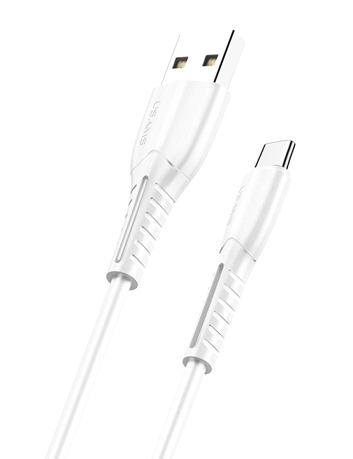 USAMS καλώδιο USB-C σε USB US-SJ366, 10W, 1m, λευκό SJ366USB02