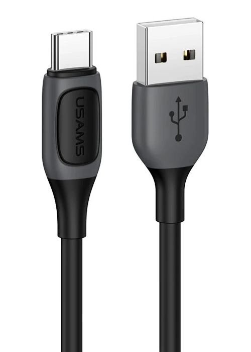 USAMS καλώδιο USB-C σε USB US-SJ596, 15W, 1m, μαύρο SJ596USB01