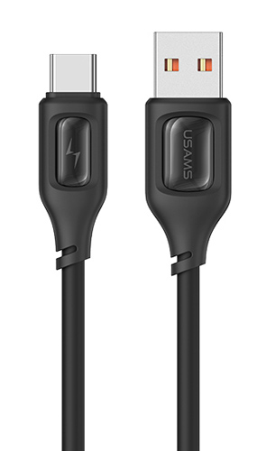 USAMS καλώδιο USB-C σε USB US-SJ619, 15W, 1m, μαύρο SJ619USB01