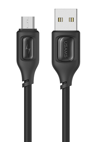 USAMS καλώδιο micro USB σε USB US-SJ620, 10W, 1m, μαύρο SJ620USB01