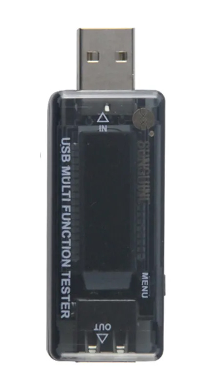 SUNSHINE USB tester φόρτισης SS-302A, V/A/Time/mAh SS-302A