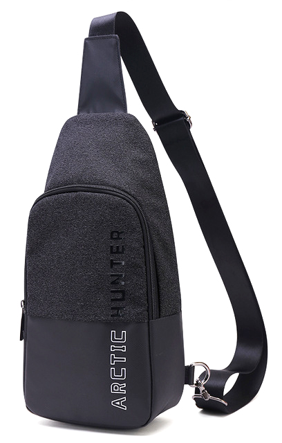 ARCTIC HUNTER τσάντα Crossbody XB0058, 5L, μαύρη XB0058-BK