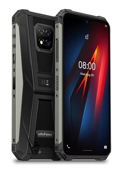 ULEFONE Smartphone Armor 8, IP68/IP69K, 6.1", 4/64GB, 5580mAh, μαύρο ARMOR8-BK