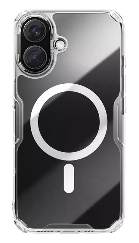 NILLKIN θήκη Nature TPU Pro Magnetic για iPhone 16, διάφανη 6902048287266