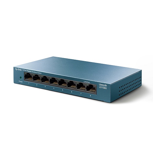 TP-LINK LS108G 8-PORT GIGABIT DESKTOP SWITCH ST