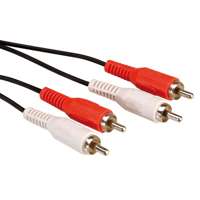 RCA CABLE 2X M/M 10m