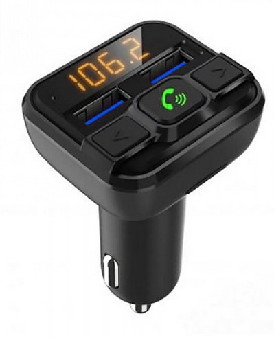 CAR MP3 FM TRANSMITTER WELL ΜΕ ΛΕΙΤΟΥΡΓΙΑ HANDS-FREE