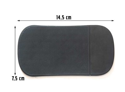 Anti-slip mat 14,5x7,5cm black